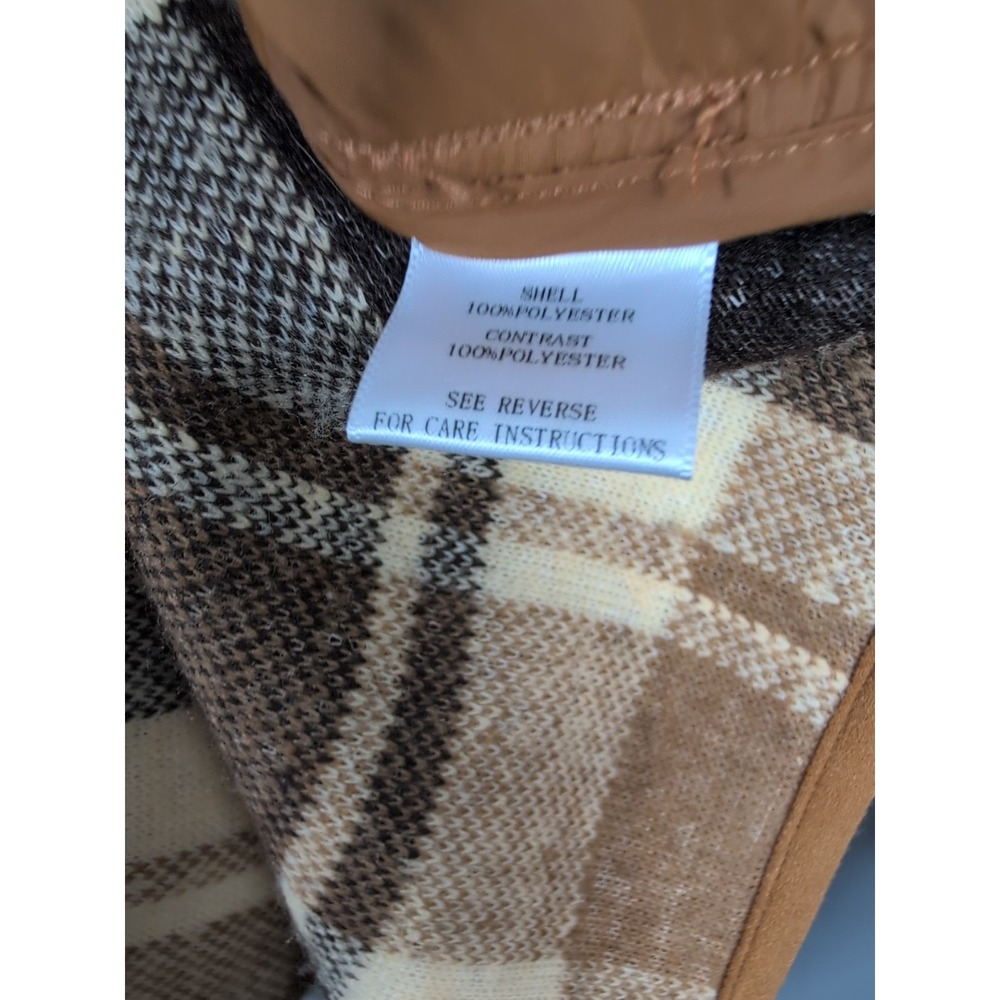 Oli & Hali Women's Shirt Shacket Mix & Match Plaid Snap Shacket Medium - Picture 7 of 10